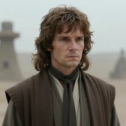 Live Action Still of Jerma in A New Hope, real life, hyperrealistic, ultra realistic, realistic, highly detailed, epic, HD quality, 8k resolution, body and headshot, film still
