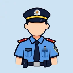 cop police agent police employee icon