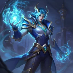 lucian league of legends wild rift hero champions arcane magic digital painting bioluminance alena aenami artworks in 4 k design by lois van baarle by sung choi by john kirby artgerm and greg rutkowski and magali villeneuve mage fighter assassin