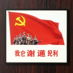 title card, communist,