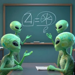 aliens have learned to talk to us and they are bad at math, stop motion, screenshot, high resolution