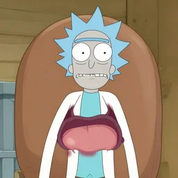poopy butthole from rick and morty