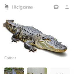 instagram page of an alligator
