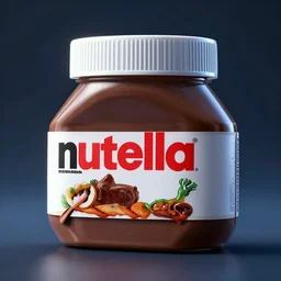 3 d render of nutella, dslr, 8 k, octane beautifully detailed render, cold lighting, cinematic lighting, detailed photo, masterpiece, volumetric lighting, ultra realistic, highly detailed, high quality, lossless, photorealistic
