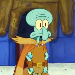 mjolnir, asgard, squidward