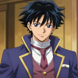 a highly detailed portrait of miles edgeworth as a character from arcane