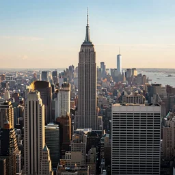 new york city skyline realistic
