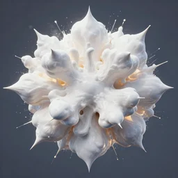 the complex duality of everything, depicted as a universal explosion