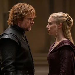 very very intricate photorealistic photo of jaime lannister defeating cersei, photo is in focus with detailed atmospheric lighting, award - winning details