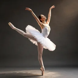 a ballet dancer in a tutu with too many legs