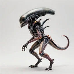 a detailed photo of a xenomorph by zach sutton and tom bagshaw, side profile, 3 5 mm lens, deviantart, 8 k, conceived by ridley scott