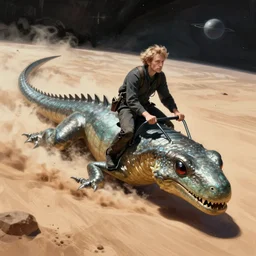 Denis Villeneuve riding a sandworm in space, elegant, digital painting, concept art, smooth, sharp focus, illustration, from StarCraft by Ruan Jia and Mandy Jurgens and Artgerm and William-Adolphe Bouguerea