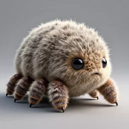 Large tardigrade with fuzzy!!!!! fur!!!!!, trending on artstation, photorealistic imagery, heavily detailed, intricate, 4k, 8k, artstation graphics, artstation 3d render, artstation 3d, artstation unreal engine