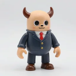 voroni monster stop motion vinyl action figure, plastic, toy, butcher billy style