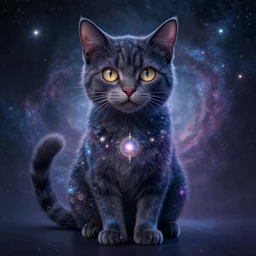 galaxy cat god of cats