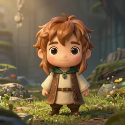 a wholesome animation key shot of cute chibi lord of the rings, colorful, pixar and disney animation, sharp, very detailed, high resolution, key art by greg rutkowski, bloom, dramatic lighting