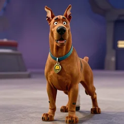 film still of scooby - doo in star trek, 4 k,