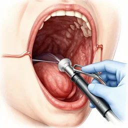 bronchoscopy, illustration, high detail, 4 k,