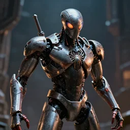sci fi spider bot, highly detailed, cinematic, dramatic lighting, 8 k