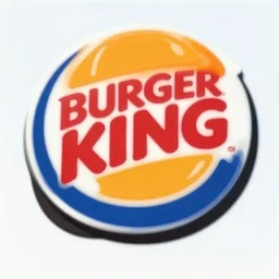 a sign saying burger king