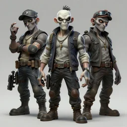anthropomorphic highly detailed payday 2 gang portrait in creepy rayman legends style, intricate, elegant, digital painting, artstation, concept art, smooth, sharp focus, illustration, art by artgerm, bob eggleton, michael whelan, stephen hickman, richard corben, wayne barlowe, trending on artstation and greg rutkowski and alphonse mucha, 8 k