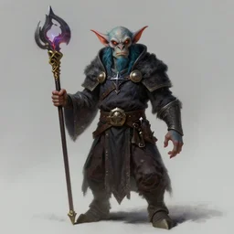 a goblin pyromancer, by greg rutkowski and jesper ejsing, digital art, realistic painting, dnd, character design, trending on artstation
