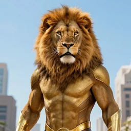 a new lion human super hero, marvel movie