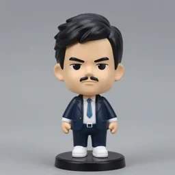 canserbero plastic figurine bobblehead toy