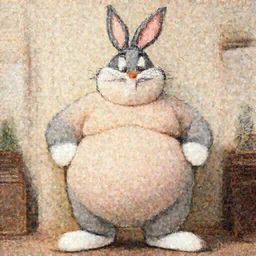 the real life Fat big Bugs Bunny