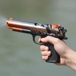 water pistol guillotine
