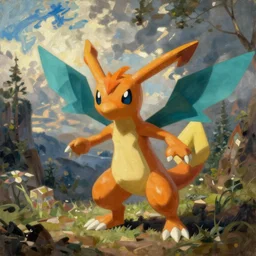 Alakazam (From Pokémon) as a renaissance oil painting, digital art.