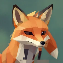 fox lowpoly