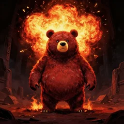 country bears rock afire explosion marc davis made in abyss design chubby background of liminal space, dark, scary, madness, trauma, scott cawthon animatronic art in the style of akihito tsukushi