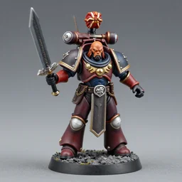 samus varia suit as a warhammer tabletop figurine