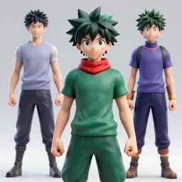 izuku midoriya as a real life!! 3 d human