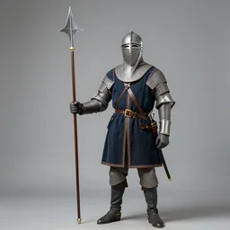 Landsknecht with halberd