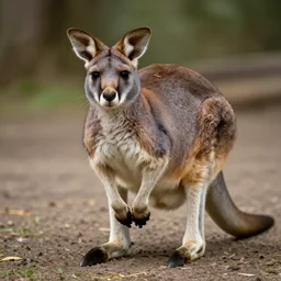 a feline kangaroo - cat - hybrid, animal photography