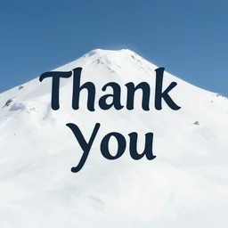 thank you from the mountain