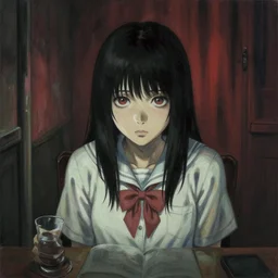a real life junji ito painting in real life.