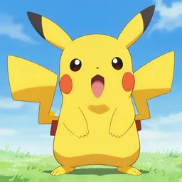 shocked pikachu