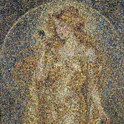 A goddess wearing golden clothes, holding a phone, fantasy, painting by greg rutkowski and alphonse mucha