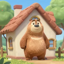 a new girl bear character in the house, zootopia 2
