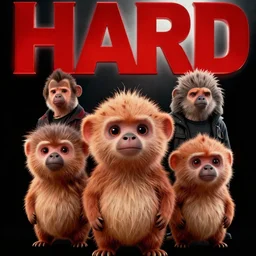 movieposter from die hard 1 with characters as off bush babies