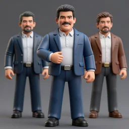3 d render of a hugo chavez action figure. realistic. photo. photorealistic. detailed. high quality. high resolution. lossless quality. lossless. 8 k. hdr. 4 k. 8 k resolution. 1 6 k resolution