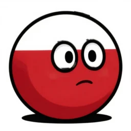 a russian polandball