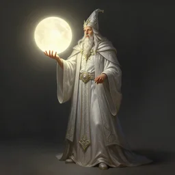 a wizard holding a giant light orb, full - body, diffuse lighting, fantasy, intricate, elegant, highly detailed, lifelike, photorealistic, digital painting, artstation, illustration, concept art, smooth, sharp focus, naturalism, trending on byron's - muse, by greg rutkowski and greg staples