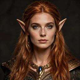 color portrait of a wood elf female, Greg rutkowski, Trending artstation, cinematográfica, digital Art
