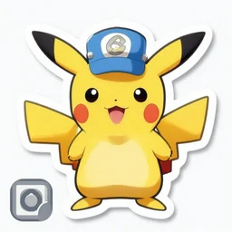 cute miss mascot tournegrin tournegrin sunkern pokemon sticker art, cronobreaker, beeple game icon