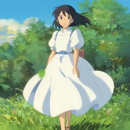 beautiful dress, design, animation, by makoto shinkai