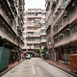 photo inside kowloon walled city